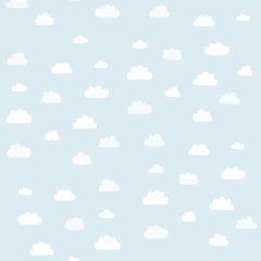 Papel de Parede Nuvens - comprar online