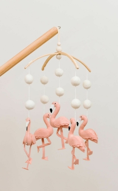 Móbile Flamingos