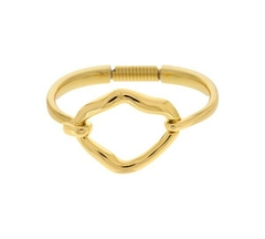 Bracelete orgânico dourado - loja online