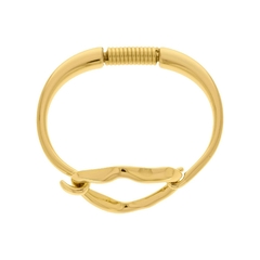 Bracelete orgânico dourado - Mariah Joalheria