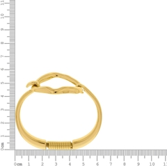 Bracelete orgânico dourado na internet