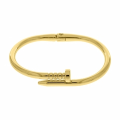 Bracelete prego dourado