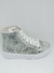 Zapatilla botita Dora Glitter Plateado - Micci - comprar online