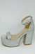 Sandalias Lia Glitter Plateada- Micci - comprar online