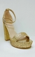 Sandalias Elena Glitter Doradas - Micci