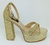 Sandalias Ema Glitter Dorado - Micci - comprar online