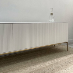 Consola Baires Calada Blanca - Fabricamos muebles de diseño - Habitamos