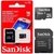 Cartão de Memória Micro Sd Sandisk 16Gb com Adaptador