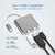 Adaptador Type-C -> HUB 3x1 - comprar online