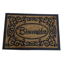 Alfombra De Entrada De Goma Y Coco 40x60cm - tienda online