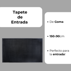 Alfombra Tapete De Entrada De Goma - comprar online