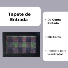 Alfombra De Entrada 100% Goma 40x60cm - comprar online