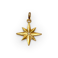 Pingente Star ouro 18k