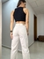 Top Cropped Alças Médias Decote Nadador Dzarm - comprar online