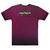 Camiseta  com qualidade Kanikoss Moda Nerd em tons de roxo,  tecido dry fit, estampada com o personagem Juri do jogo Street Fighter 6.