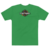 camiseta  com qualidade Kanikoss Moda Nerd verde em tecido dry fit, estampada com o personagem Terry Bogard do jogo Street Fighter 6.