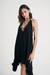 Vestido Midi Hibiscus Negro - comprar online
