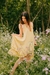 Vestido Midi Hibiscus Amarillo - tienda online
