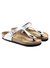 Sandalias Birkenstock Gizeh Birko-Flor Silver