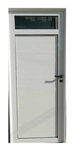 Puerta Aluminio Blanco 1/4 Vidrio Con Vidrios - comprar online
