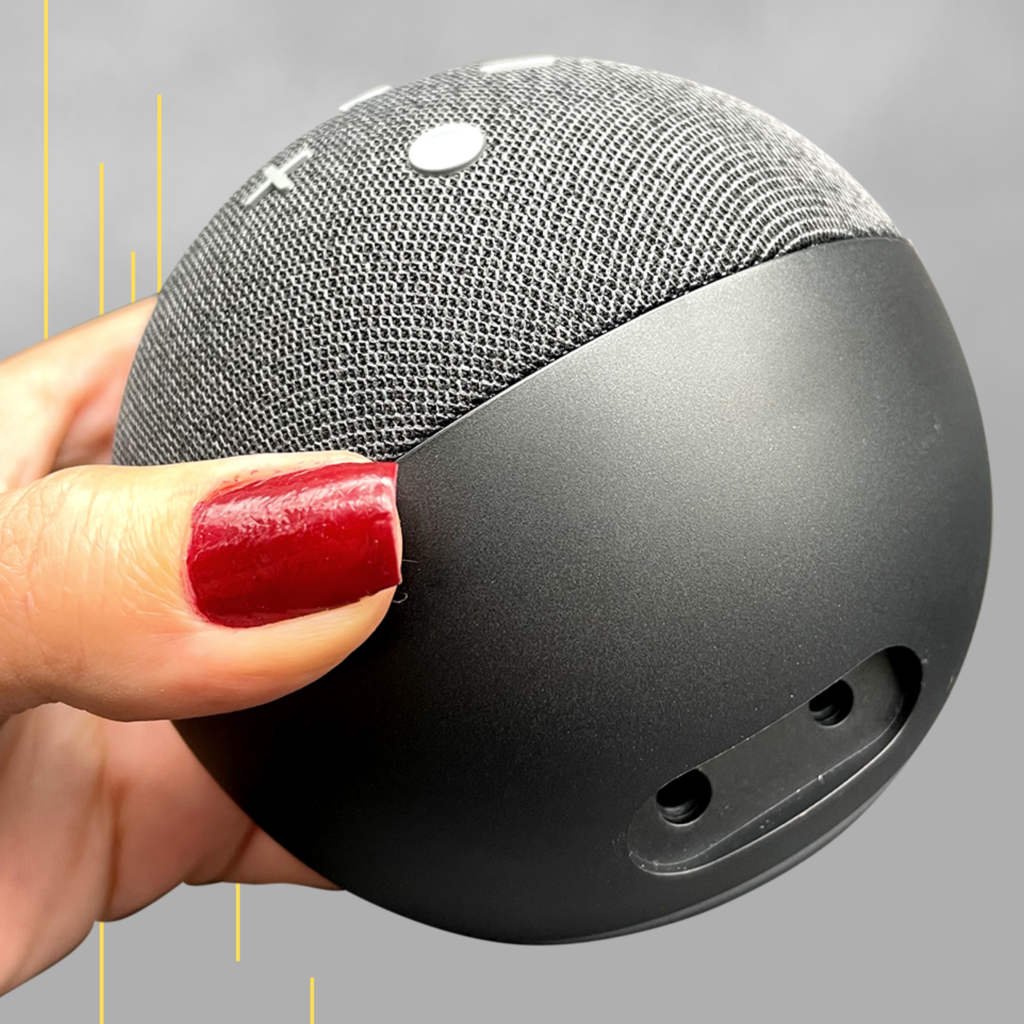 Original Alexa Echo Dot 4ª Geração Smart Speaker, disponível para