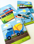 Combo 9 Rompecabezas Infantiles Progresivos - TRANSPORTES