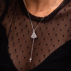 Gargantilha em Diamantes Nossa Senhora Aparecida - comprar online