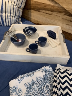 Pocillo de café azul set x 4 - comprar online