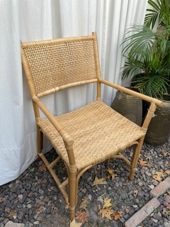 SILLA BALI CON APOYA BRAZO 56 X 50 X 87ALT -cod 3086 - galpondediseño