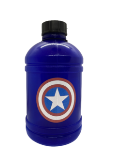 Botella Deportiva Bidon Hidratacion Gym Boca Ancha 1,6 Litros - Super Heroes - Tienda Only