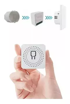 Switch Interruptor Wifi Combinable Con Llave Externa y Domotica Inteligente 16A Smartlife Color Blanco - comprar online