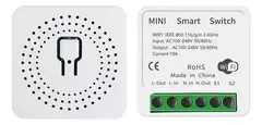 Switch Interruptor Wifi Combinable Con Llave Externa y Domotica Inteligente 16A Smartlife Color Blanco - Tienda Only