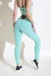 Emerald Sexy Back Leggings