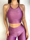 Metallic Magenta Top