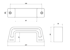 Manija Asa Linea Pesada para Maquinas Industrial Rosca Int. 8 en internet