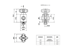 Cabezal Orientable P/ H205 Eje 14 O 16 Completo Linea Piaz en internet