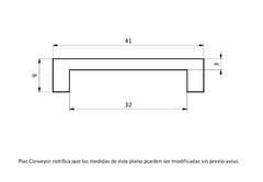 Perfil Guia Desgaste APM U32 Rollo x 50 Mts - comprar online