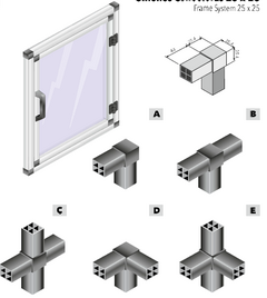 Union Conectora Plastica Caño 25x25 Varios Modelos Piaz - comprar online