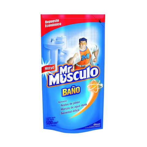 Limpiador Mr. Músculo Baño Doy Pack 900 Ml