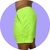 Shorts em Suede Verde Limão na internet