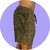 Shorts em Lurex Dourado - comprar online