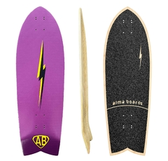 Shape de Skate Cruiser 31" RAIO ROXO