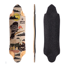 Shape de Skate Downhill Alma boards Teutônia 35"