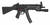 AEG ICS MP5 CES A4 TACTICAL FLASHLIGHT HANDGUARD FIXED STOCK - VIP AIRSOFT