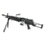 AEG SUPORTE M249 LMG LIGHT ROSSI - comprar online