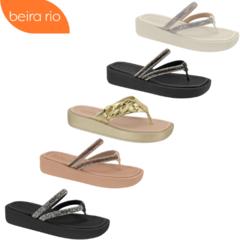 Chinelo Plataforma Beira Rio 8487.208/307