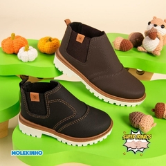 Bota Molekinho Coturno Rústico Infantil Menino 2144.227 - comprar online