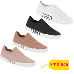 Tênis Moleca Slip on Gaspea knit Mojav 5740.211 na internet