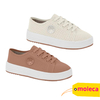 Tênis Feminino Casual Moleca Nobuck - 5782.101