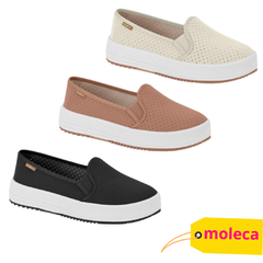 Tênis Feminino Moleca Slip On 5782.100